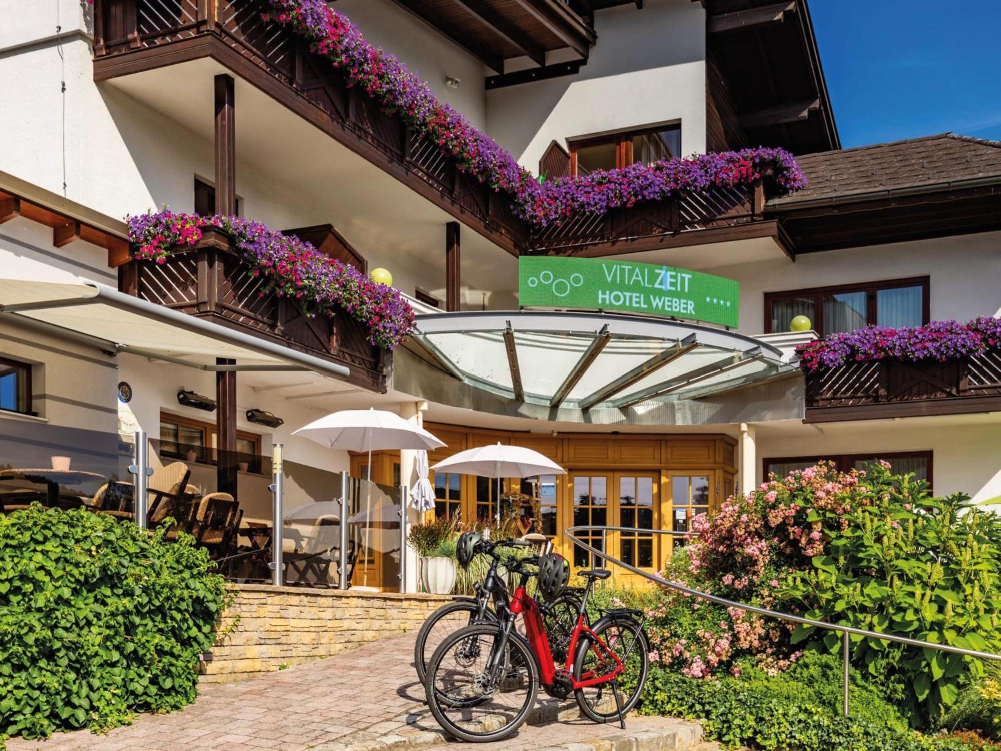 Vitalzeit Hotel Weber Bad Schönau Exterior foto